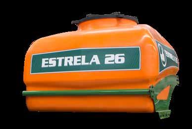 ESTRELA A Estrela é uma plantadora pneumática articulada, ágil, de grande porte e com