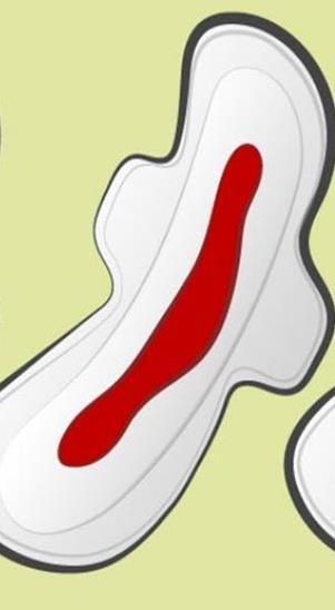 Curiosidades sobre Coloração Menstrual Vermelho Escuro: Quando o fluxo menstrual está no fluxo máximo, o sangue tem coloração mais forte e em consequência mais escuro; Pode ser também um sinal de
