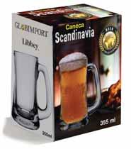 Cód.: 8604018 Scandinavia Caneca P/Cerveja 355 ml EAN/UPC: