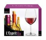 : 574128 L Esprit Taça P/Vinho 530 ml Jogo