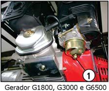 28 7. Inspeção e manutenção Limpeza do recipiente de depósito da válvula de combustível * Retire o parafuso (1).