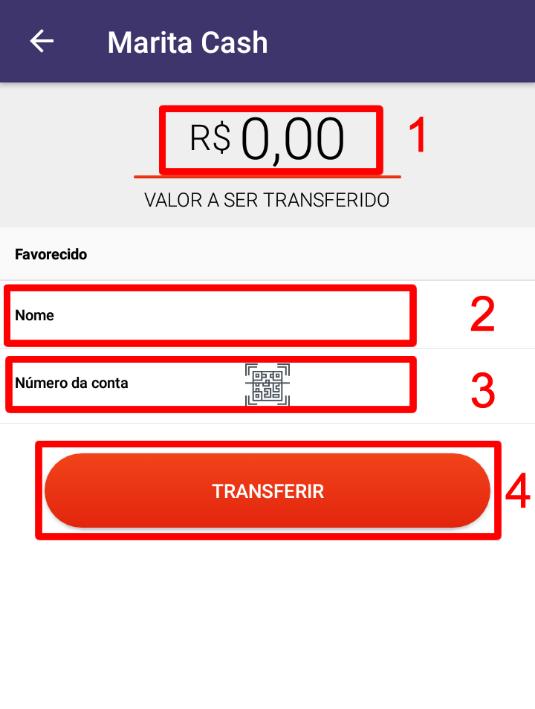 Conta Wallet -> Conta Wallet Permite a transferência de valores entre contas Wallet. Selecione a opção Conta Wallet (2). (Figura 11) Será exibida a tela de transferência.