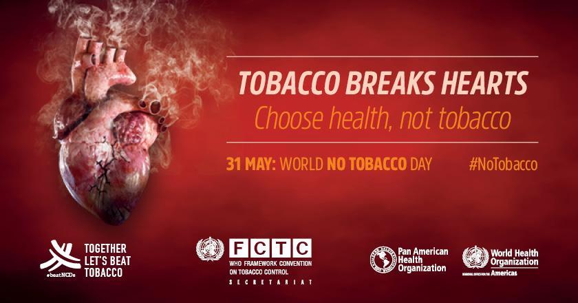 Dia Mundial sem Tabaco - 2018