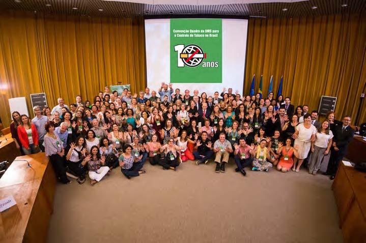 Convenção-Quadro da OMS para o Controle do Tabaco no Brasil 99 Figura 46 Participantes