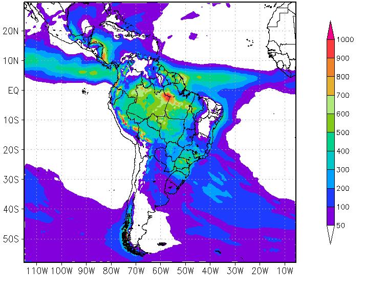 BMJ-Zhao-AGCM Previsão por ensemble: 9 membros