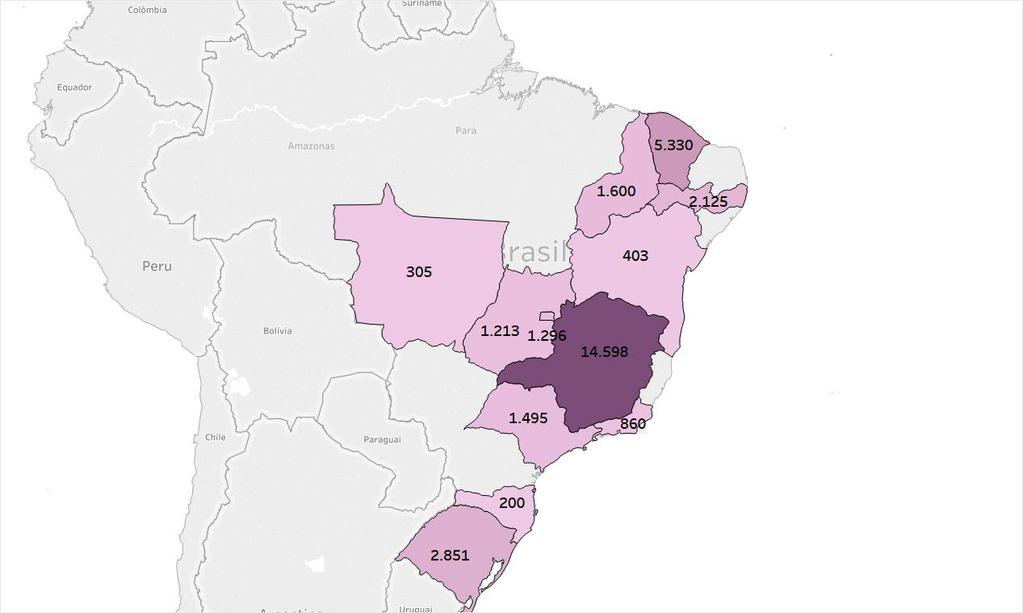 Potência Conectada à Rede (kwp) por Unidade