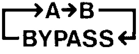 A<-> Bypass A pressão do pedal seleciona alternativamente entre Linha A ou bypass.