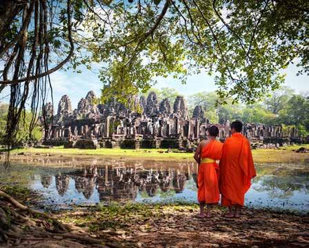 ANGKOR WAT Passagem aérea, classe económica em voos regulares da Emirates, via Dubai, para o percurso Lisboa/Bangkok e Ho Chi Minh/Lisboa, com direito ao transporte de 1 peça de bagagem até 30kg;