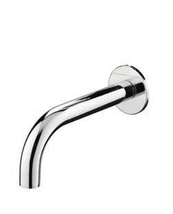 110 SLIMASM ASM TAPS Bica Banheira Parede Com 190mm Bath Wall Spout With