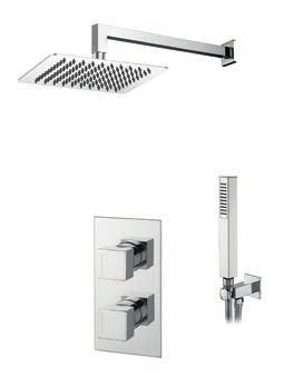 Jet Kit Douche 3 Voies Sans Injecteur Sistema Ducha 3 Vias Sin Inyector Kit Duche 3 Vias Termostático S/Injectores 3 Way Thermostatic Shower Set