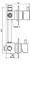 248 DESENHOS DIMENSIONAIS TECHNICAL DRAWINGS DESSINS TECHNIQUES DEBUJOS TÉCNICOS ASM TAPS CÍLINDRICA 1033 300 308 máx.49 - min.