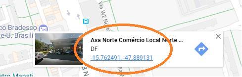 copiar e colar o endereço no Google Maps.