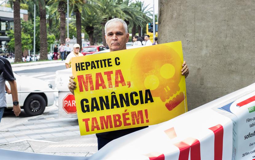 Fotografia: Walter Britto A Estratégia Global para as Hepatites Virais da Organização Mundial da Saúde (OMS) tem como metas que 90% das pessoas com o vírus da hepatite C (VHC) sejam diagnosticadas e