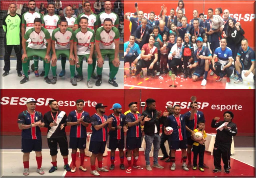 Neste domingo, dia 22 de julho de 2018, realizamos o encerramento da modalidade Futsal Adulto da 71ª edição dos Jogos do SESI Diadema e nós, da comissão organizadora