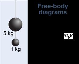 Segunda Lei de Newton: Diagrama de Corpo Livre Em um diagrama de corpo livre, o único corpo que
