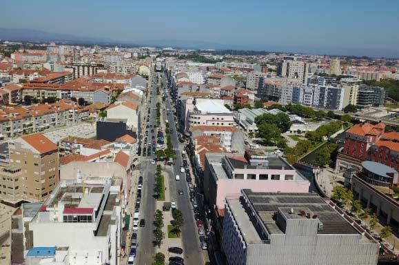 Aveiro a qualidade do ar na Avenida Dr.