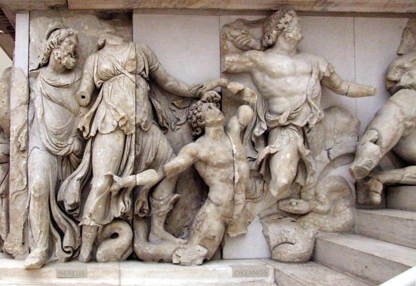 Retomada pelos romanos durante toda a Antiguidade e nas eras mais recentes pelos artistas