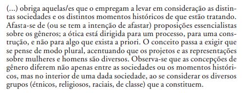 Conceito de gênero E a homossexualidade?