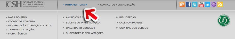 institucional. Deves consultar esta plataforma com regularidade.