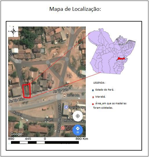 3 Figura1: localização da movelaria. Fonte: Google Maps, 2017.