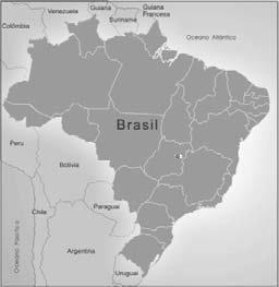 60 EXEMPLO Mapa 1 Fronteiras do Brasil Fonte: