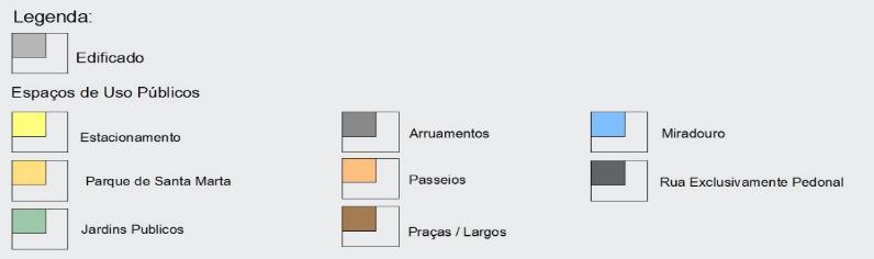 Figura 58 Espaços de Uso Público na