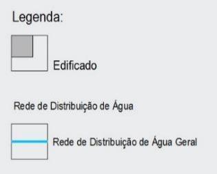 Figura 109 Rede de Abastecimento de Água na