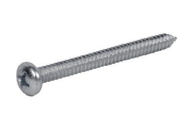 ROSCACHAPA / VIS À TÔLE / SELF TAPPING SCREW / VITI AUTOFILETTANTI / AUTORROSCANTE TORNILLO ROSCACHAPA CABEZA CILÍNDRICA ABOMBADA PHILLIPS / VIS À TÔLE TÊTE CYLINDRIQUE LARGE EMPREINTE PHILLIPS