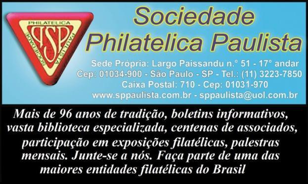 Philatélica Paulista Membro da Sobrames Soc.Bras.Médicos Escritores www.robertoaniche.com.