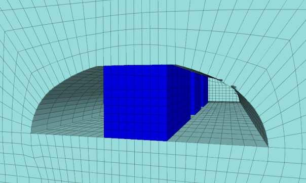 todos os ensaios realizados, considerando um maciço rochoso homogéneo. Para desenvolver o modelo numérico foi utilizado o programa de cálculo FLAC 3D.