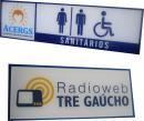 Nome: Placa Identificação Porta/ Acrílico ID#: 85 Detalhes: Placa Identificação Porta/ Acrílico Link: http://classul.com.