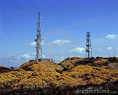 Telecomunicações Posicionamento estratégico para instalação de antenas receptoras/repetidoras; Estudos para cumprimento de