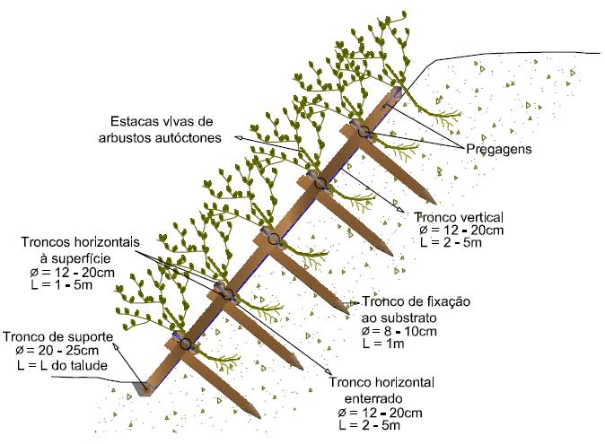 3.1.9. Pormenores de Construção 3.1.9.1. Perfil da Grade de Vegetação Fig.