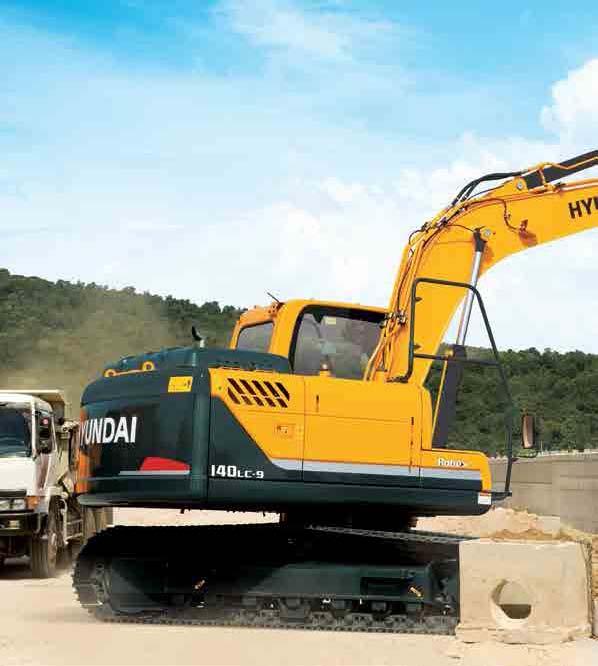 Orgulho no Trabalho A Hyundai fabrica equipamentos de terraplanagem de última geração, para atingir a máxima performance de