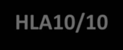 AUSÊNCIA DE DOADOR A, B, C, DRB1 e DQB1 IDÊNTICO - HLA10/10 Doador Voluntário HLA 9/10