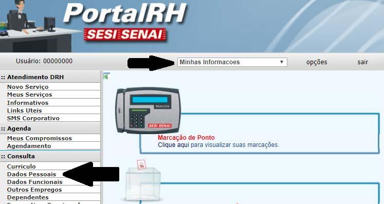 br/arte/ Informe seu NIF (apenas números) e a sua senha do Portal RH.