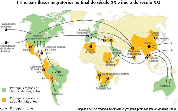 mesmo na condição de países em desenvolvimento, são potências regionais que exercem atração no entorno de suas regiões.