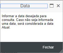 Consulta de IDF por família e data No campo de Consulta de IDF por família e data é possível visualizar o IDF do fornecedor referente a cada família de bens e/ou serviços de maneira individual e