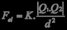 Q1 Q2 el 21 el F! F! 12 F = K. el Q 1 d.