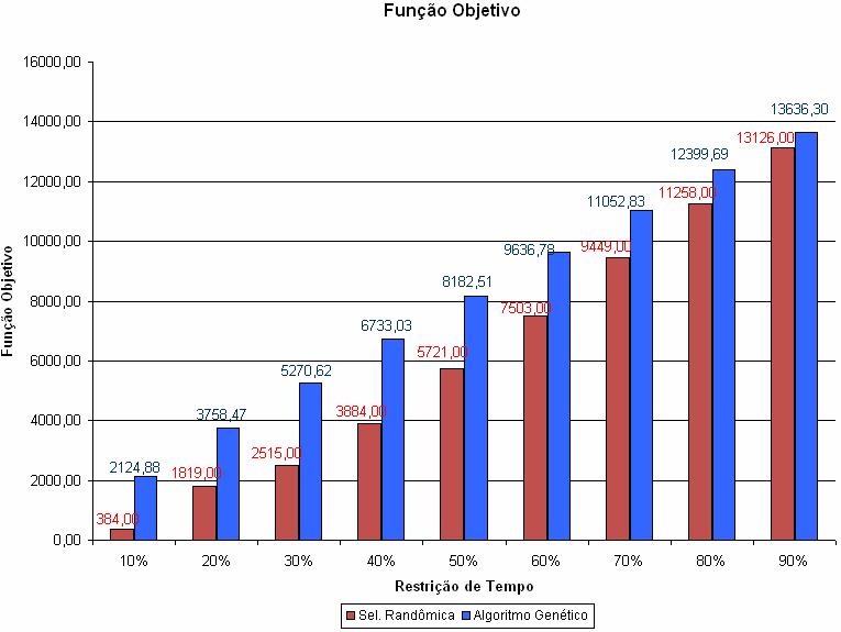 Avaliação da função objetivo