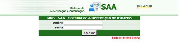 4. Problemas com senhas Caso não seja possível acessar os sistemas com a senha recebida, é necessário realizar o procedimento de relembrar senha acionando o esqueci minha senha em um dos sistemas da