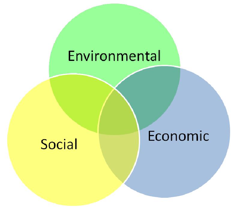 Ambiental Serviços ecossistêmicos Qualidade do ar Qualidade da água Integridade de recursos naturais Tecnologias verdes Redução de estressores Social Justiça Social Saúde humana Participação Educação