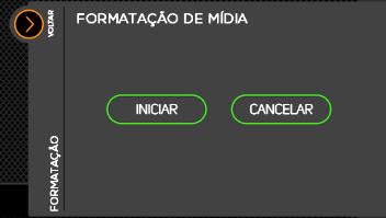 RECURSOS DE GRAVAÇÃO - Espere o gravador inicializar; - Insira a mídia desejada (pen-drive; HD externo ou cartão SD-CARD 10); - Pressione a tecla REC para iniciar a gravação; - A palavra REC ira