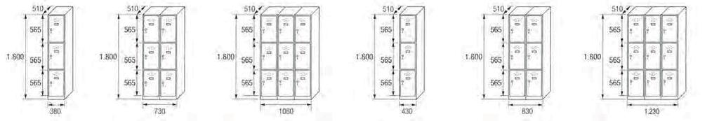 - 1,13m 3 AM-35/1 COD. 33531 AM-35/2 COD.