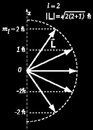 = r r p L = l(l + 1)h µ = µ B l(l + 1)h µ B = eh 2m e