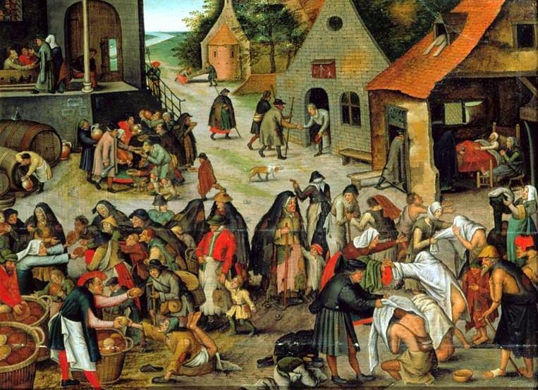 Obras de Misericórdia, Pieter Brueghel