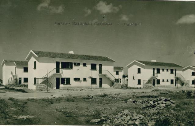 fase de construção, 1950.