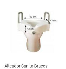 Alteador de Sanita Alteador de sanita em PVC, com cerca de 12cm de altura.