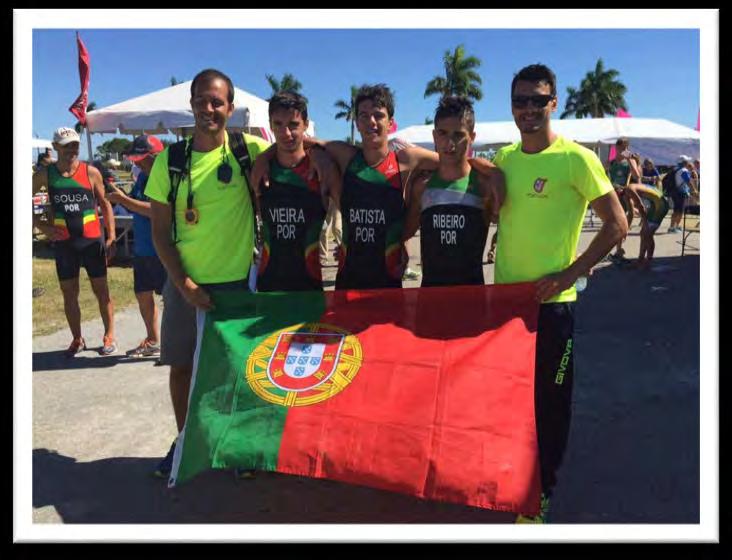 37 Portugal conquistou nada mais nada menos que 13 medalhas, contabilizando todos os escalões, pela equipa nacional que participou em Outubro