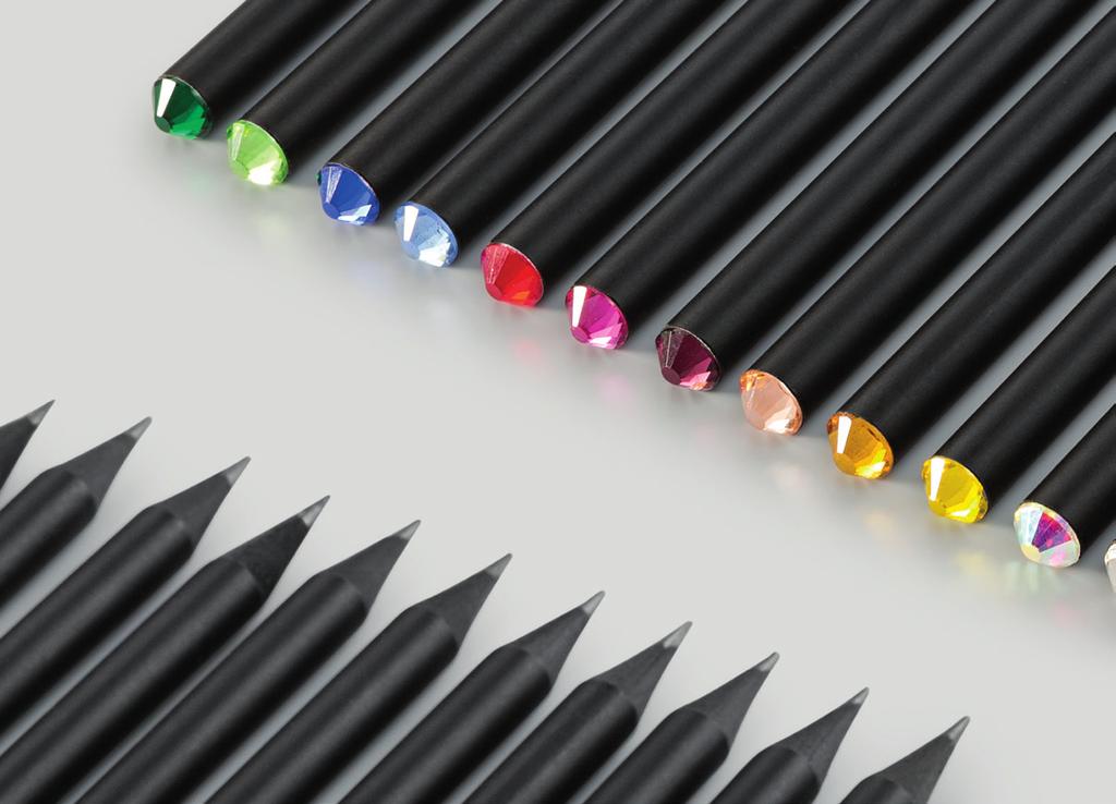 Lápis LÁPIS IMPORTADOS Com muita elegância nossos lápis* são diferenciados com cristal glass, coloridos e muito brilhantes.